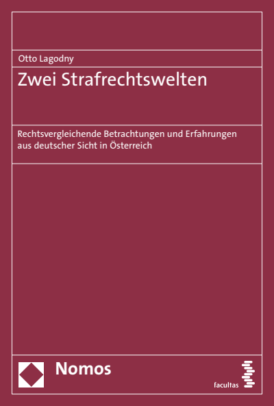 Cover des Buchs: Zwei Strafrechtswelten