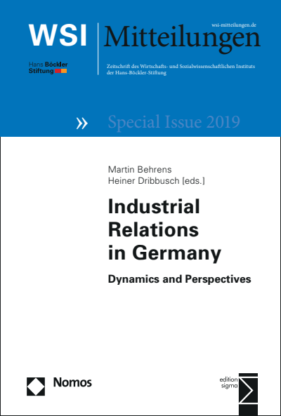Cover des Buchs: Industrial Relations in Germany