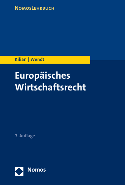 Cover of book: Europäisches Wirtschaftsrecht