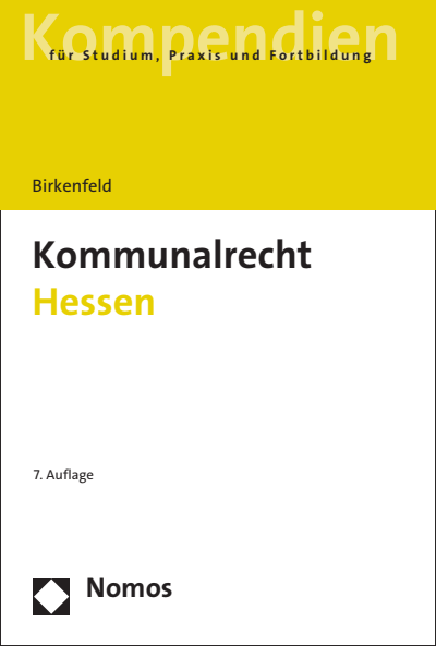 Cover des Buchs: Kommunalrecht Hessen