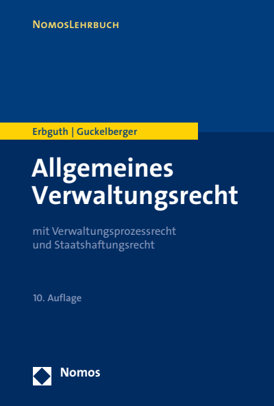 Cover of book: Allgemeines Verwaltungsrecht
