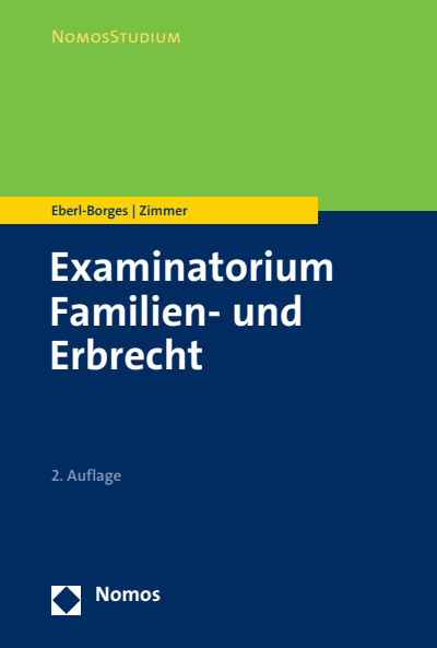 Cover des Buchs: Examinatorium Familien- und Erbrecht