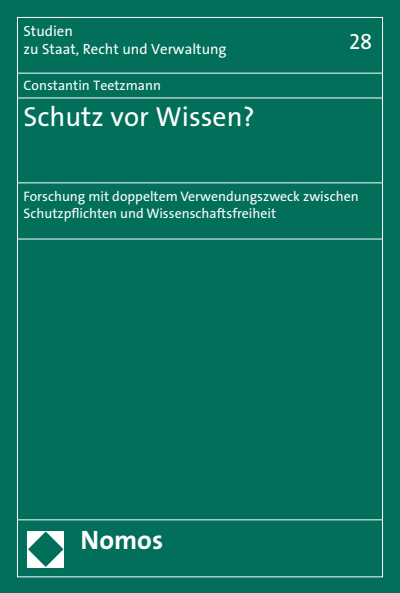 Cover des Buchs: Schutz vor Wissen?