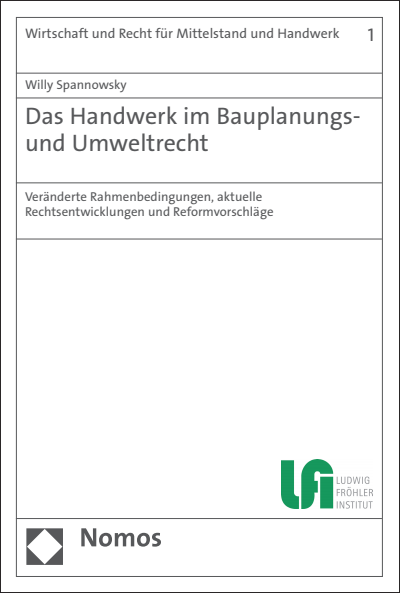 Cover of book: Das Handwerk im Bauplanungs- und Umweltrecht