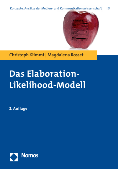 Cover of book: Das Elaboration-Likelihood-Modell