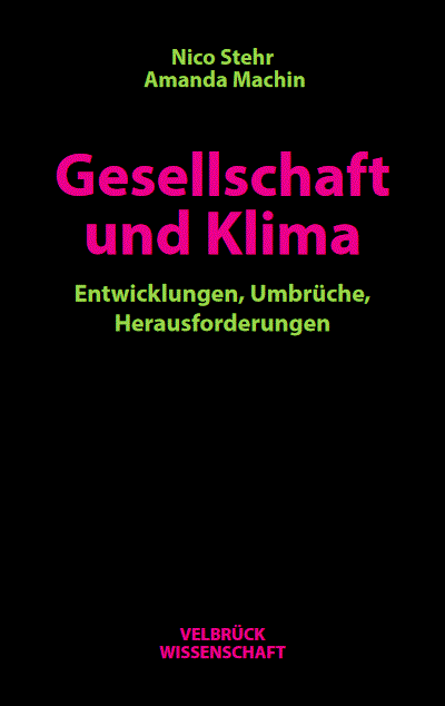 Cover of book: Gesellschaft und Klima