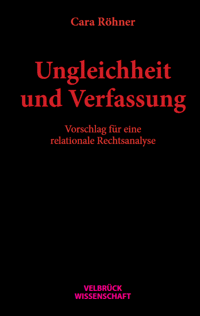 Cover of book: Ungleichheit und Verfassung