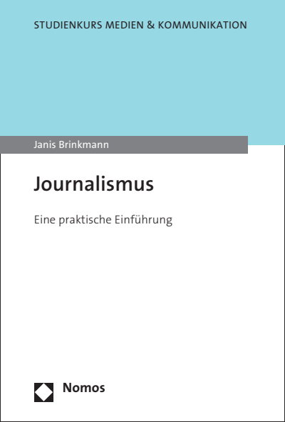 Cover of book: Journalismus