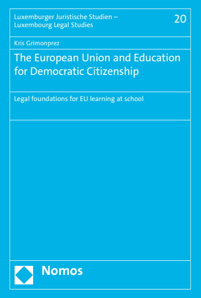 Cover des Buchs: The European Union and Education for Democratic Citizenship
