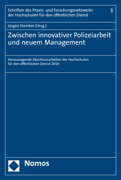 Cover des Buchs: Zwischen innovativer Polizeiarbeit und neuem Management