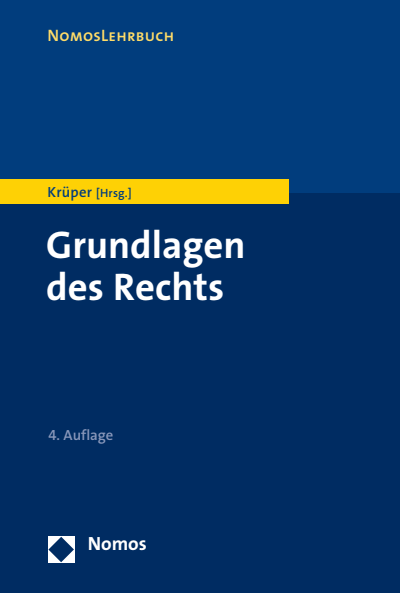 Cover of book: Grundlagen des Rechts