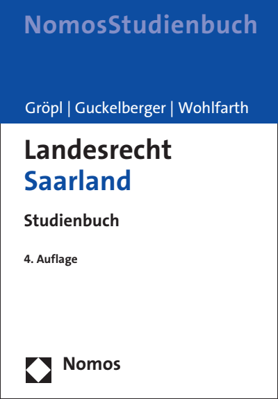 Cover des Buchs: Landesrecht Saarland