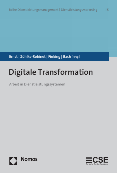 Cover of book: Digitale Transformation