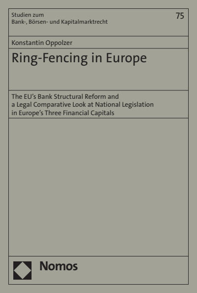 Cover of book: Ring-Fencing in Europe