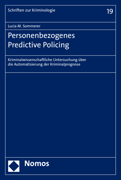 Cover des Buchs: Personenbezogenes Predictive Policing