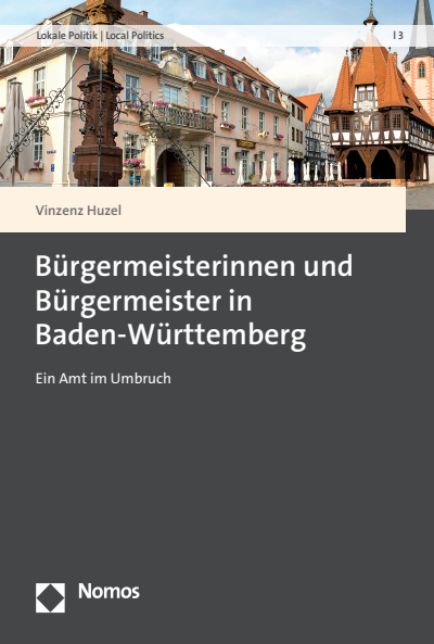 Cover of book: Bürgermeisterinnen und Bürgermeister in Baden-Württemberg