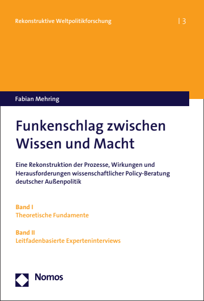 Cover of book: Funkenschlag zwischen Wissen und Macht