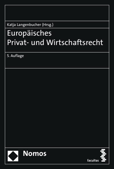 Cover of book: Europäisches Privat- und Wirtschaftsrecht