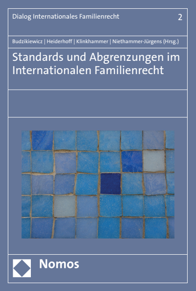 Cover of book: Standards und Abgrenzungen im internationalen Familienrecht