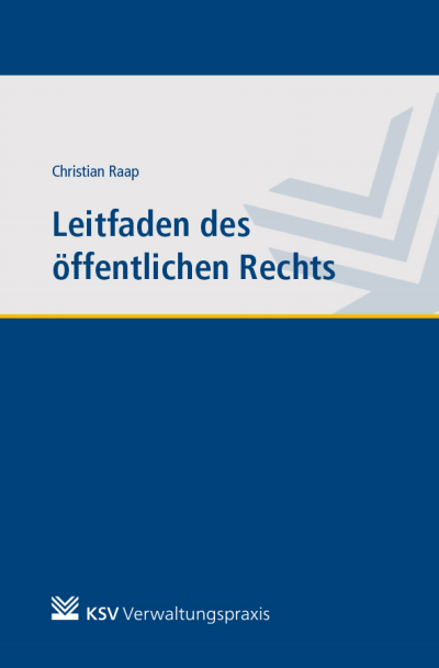 Cover of book: Leitfaden des öffentlichen Rechts