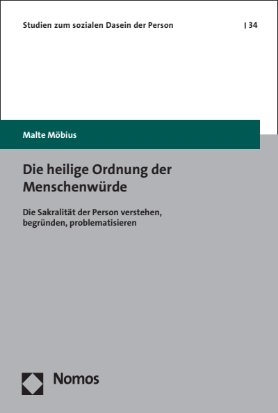 Cover des Buchs: Die heilige Ordnung der Menschenwürde