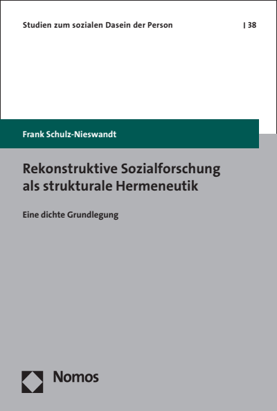 Cover of book: Rekonstruktive Sozialforschung als strukturale Hermeneutik