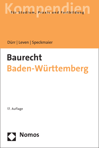 Cover of book: Baurecht Baden-Württemberg