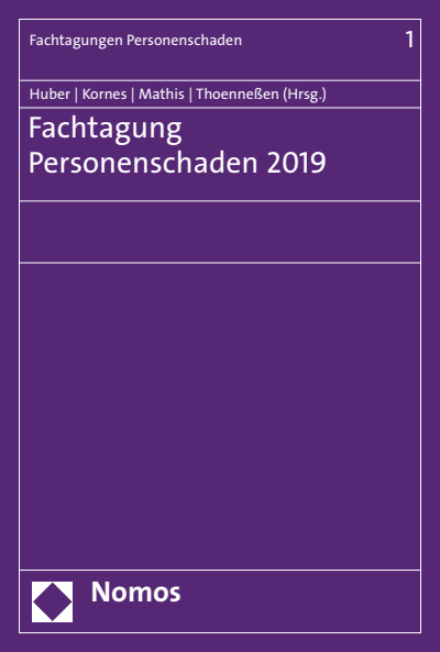 Cover of book: Fachtagung Personenschaden 2019