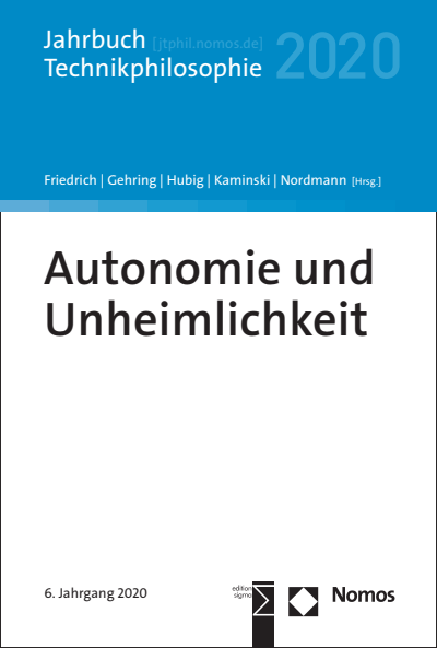 Cover of book: Autonomie und Unheimlichkeit