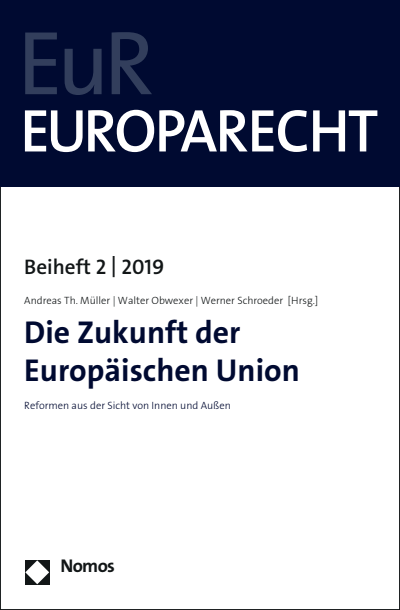 Cover des Buchs: Die Zukunft der Europäischen Union