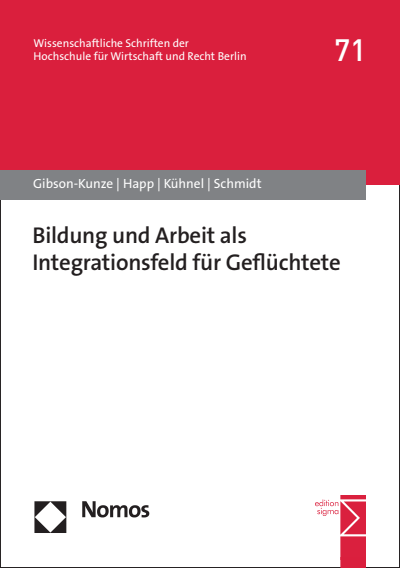 Cover des Buchs: Bildung und Arbeit als Integrationsfeld für Geflüchtete