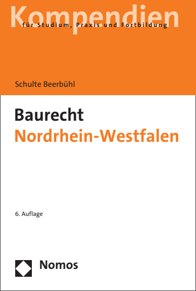 Cover of book: Baurecht Nordrhein-Westfalen