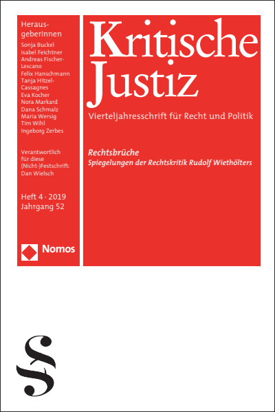 Cover of book: Rechtsbrüche