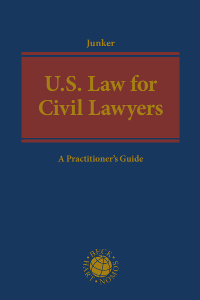 Cover of book: U.S. Law for Civil Lawyers