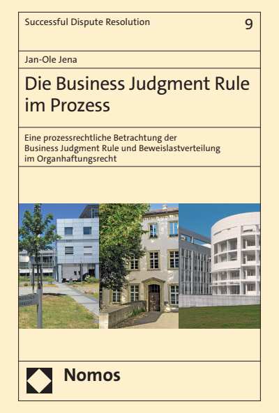 Cover des Buchs: Die Business Judgment Rule im Prozess