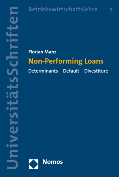 Cover des Buchs: Non-Performing Loans