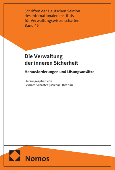 Cover des Buchs: Die Verwaltung der inneren Sicherheit