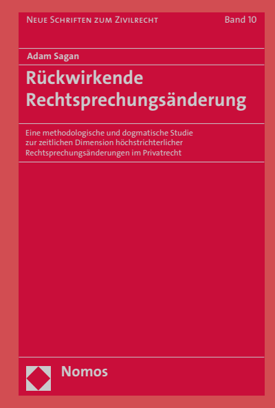 Cover des Buchs: Rückwirkende Rechtsprechungsänderung