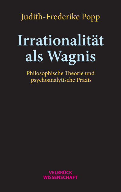 Cover of book: Irrationalität als Wagnis