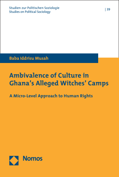 Cover of book: Ambivalence of Culture in Ghana's Alleged Witches' Camps
