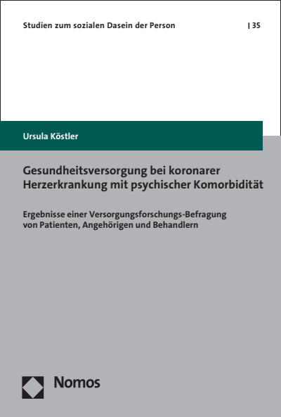 Cover des Buchs: Gesundheitsversorgung bei koronarer Herzerkrankung mit psychischer Komorbidität