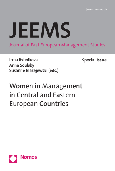 Cover des Buchs: Women in Management in Central and Eastern European Countries