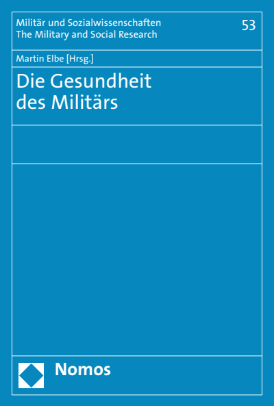 Cover of book: Die Gesundheit des Militärs