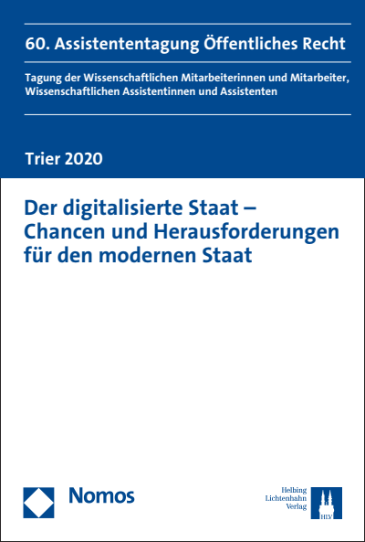Cover des Buchs: Der digitalisierte Staat - Chancen und Herausforderungen für den modernen Staat