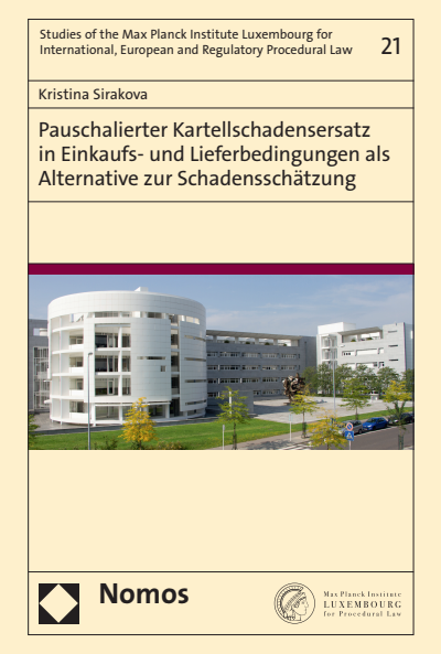 Cover des Buchs: Pauschalierter Kartellschadensersatz in Einkaufs- und Lieferbedingungen als Alternative zur Schadensschätzung