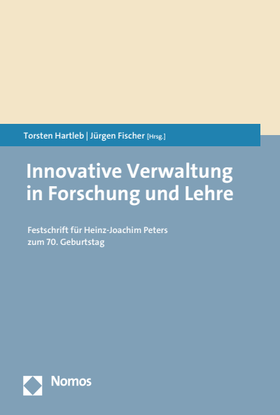 Cover des Buchs: Innovative Verwaltung in Forschung und Lehre