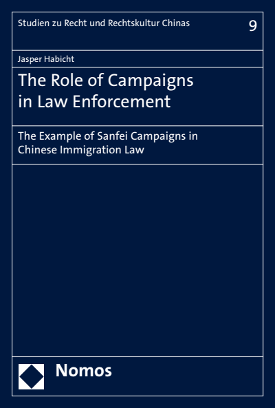 Cover des Buchs: The Role of Campaigns in Law Enforcement