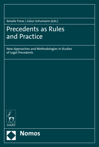 Cover des Buchs: Precedents as Rules and Practice