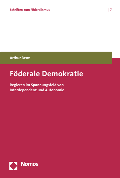 Cover of book: Föderale Demokratie