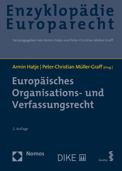 Cover des Buchs: Europäisches Organisations- und Verfassungsrecht